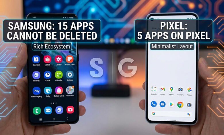Aplikasi tidak terhapus Samsung Pixel